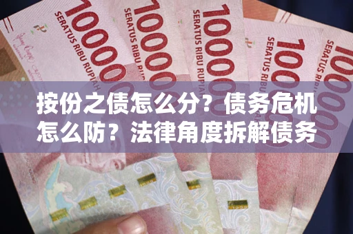 武汉按份之债怎么分？债务危机怎么防？法律角度拆解债务分配与风险自保指南