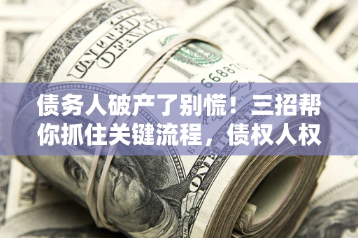 武汉债务人破产了别慌！三招帮你抓住关键流程，债权人权益不再缩水