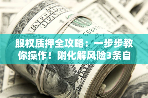 武汉股权质押全攻略：一步步教你操作！附化解风险3条自救法则