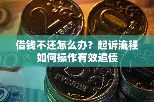 武汉借钱不还怎么办？起诉流程如何操作有效追债