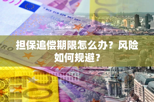 武汉担保追偿期限怎么办？风险如何规避？