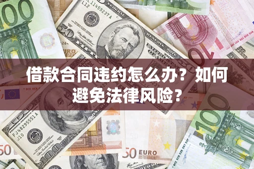 武汉借款合同违约怎么办？如何避免法律风险？