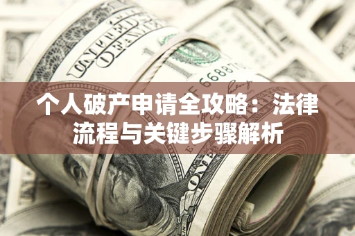 武汉个人破产申请全攻略：法律流程与关键步骤解析