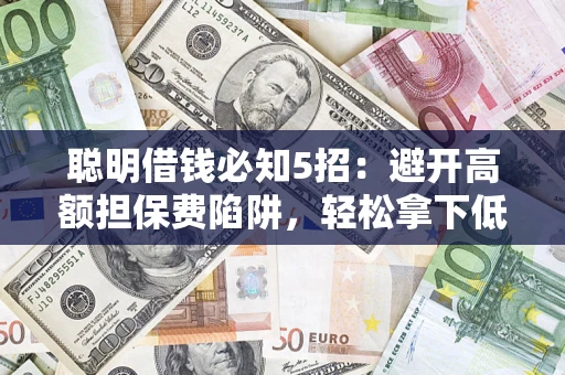 武汉聪明借钱必知5招：避开高额担保费陷阱，轻松拿下低息贷款